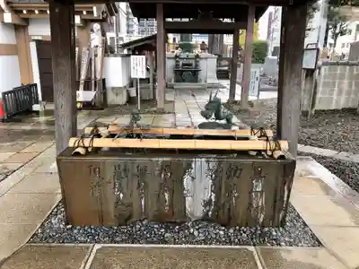 永平寺別院長谷寺の手水舎