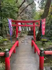 間々田八幡宮の鳥居