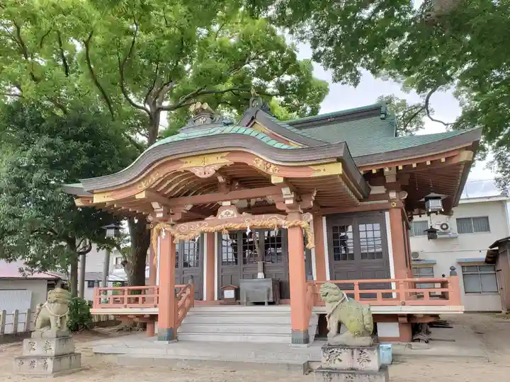 加茂神社の本殿・本堂