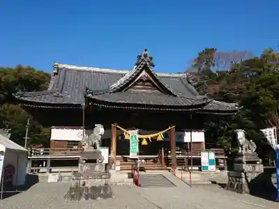 牟呂八幡宮の本殿・本堂