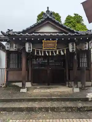 新井天神北野神社の本殿・本堂