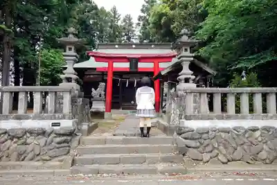 中野谷神社の鳥居