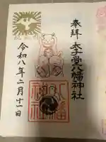 太子堂八幡神社の御朱印