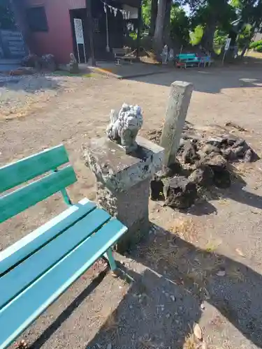 神明社・大杉神社の狛犬