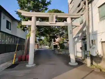 東木熊野神社の鳥居