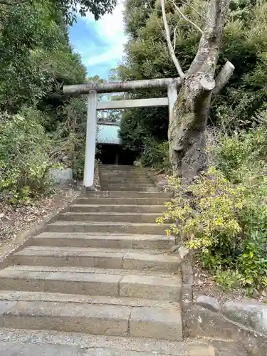 大久保神社の鳥居