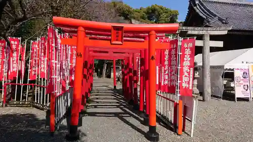 牟呂八幡宮の鳥居