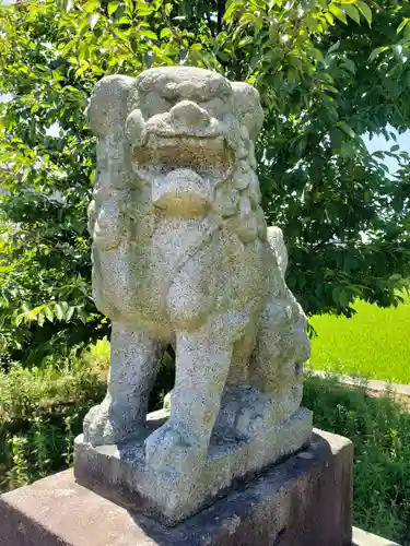 駒方神社の狛犬