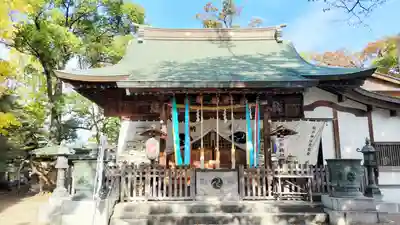 松戸神社の本殿・本堂