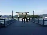 八百富神社の鳥居