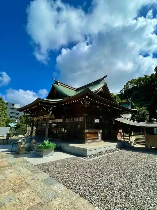 岡田神社の本殿・本堂