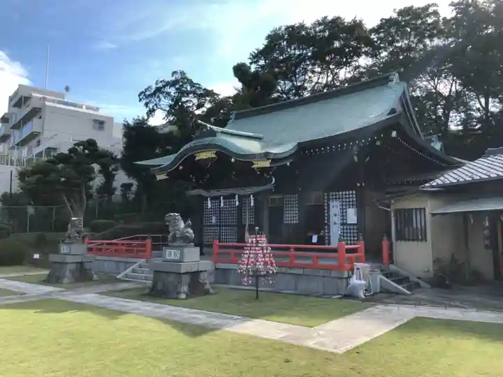 白幡八幡大神の本殿・本堂