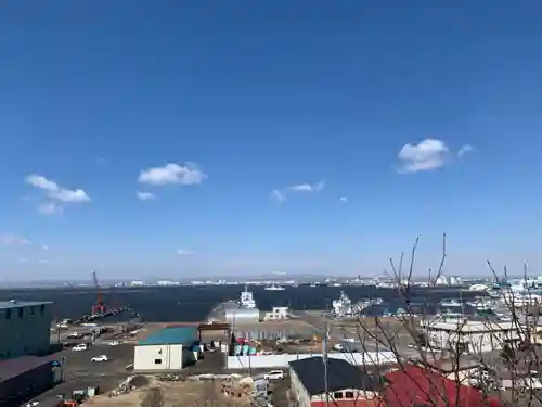 釧路一之宮 厳島神社の景色