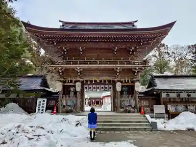 伊佐須美神社の山門・神門