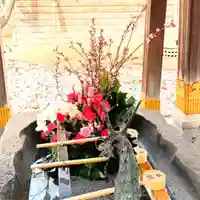 彌彦神社 (伊夜日子神社)の手水舎