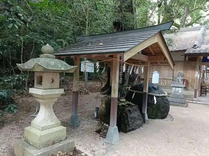 花窟神社の手水舎