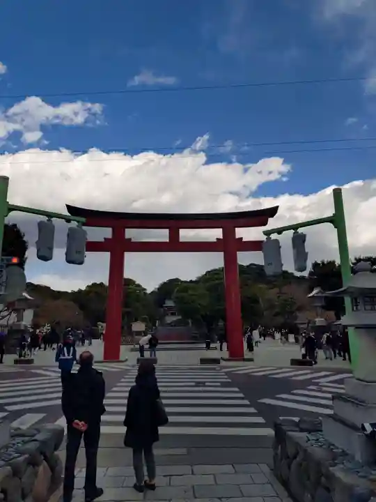 鶴岡八幡宮の鳥居