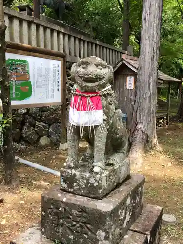 坂本八幡神社の狛犬