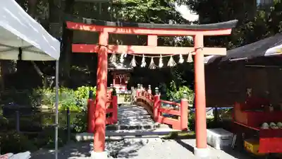 小梳神社の鳥居