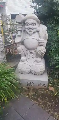 成子天神社の像