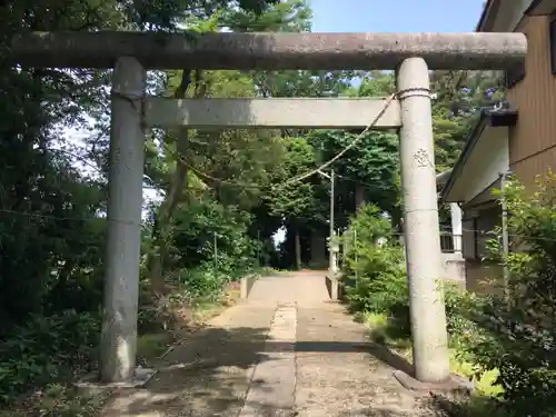 久伊豆社の鳥居