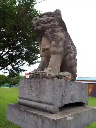 三川神社の狛犬