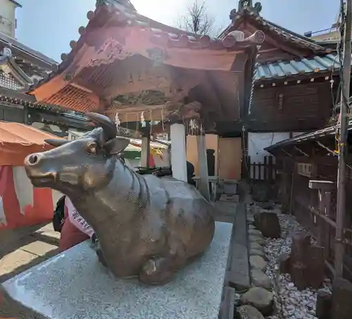 湯島天満宮の狛犬