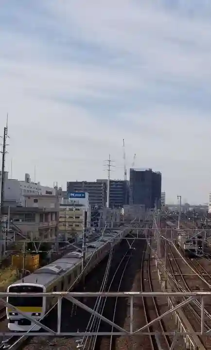 上平井天祖神社の周辺