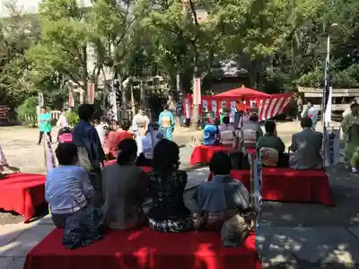 玉造稲荷神社のお祭り