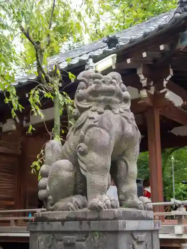 牛嶋神社の狛犬
