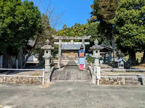 車神社の鳥居