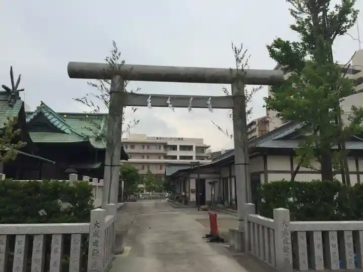 胡録神社の鳥居