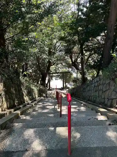 植田八幡神社の鳥居