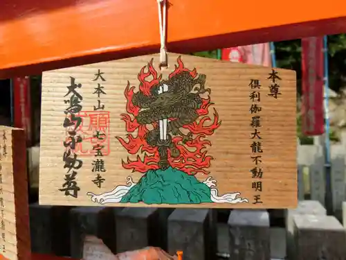 大本山七宝瀧寺の絵馬