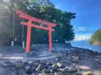 諸口神社の鳥居