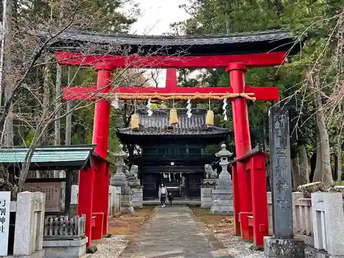 弓削神社の鳥居