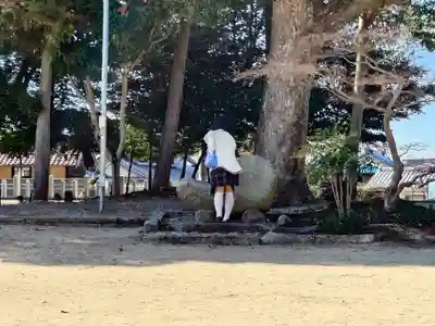 白山神社（狩宿）の手水舎