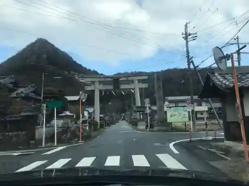 阿賀神社の鳥居