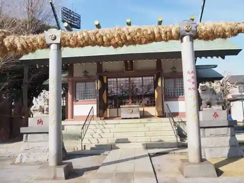 奥戸天祖神社の鳥居