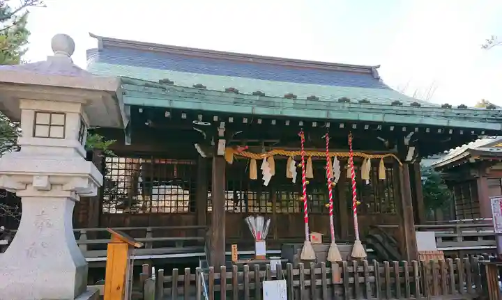 新宿下落合氷川神社の本殿・本堂