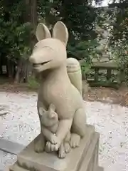 福徳稲荷神社の狛犬