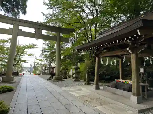 富士山東口本宮 冨士浅間神社の鳥居