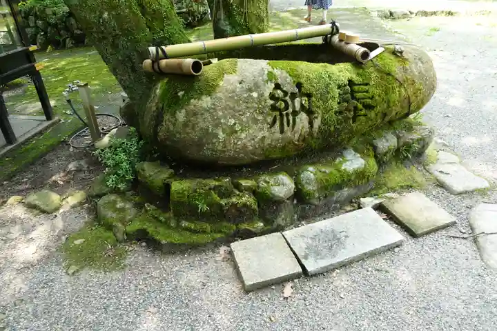 小椋神社の手水舎