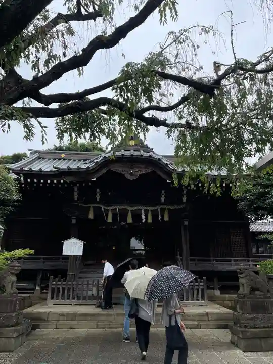 白山神社の本殿・本堂