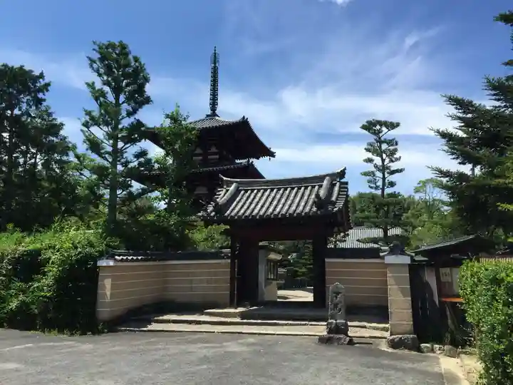 法輪寺の山門・神門