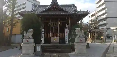 高田氷川神社の本殿・本堂