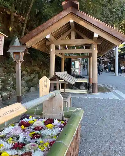 多度大社の手水舎