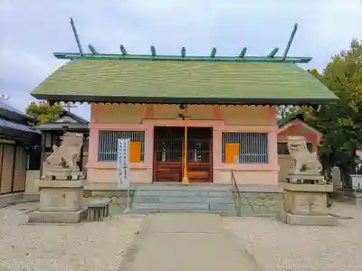綿積神社の本殿・本堂