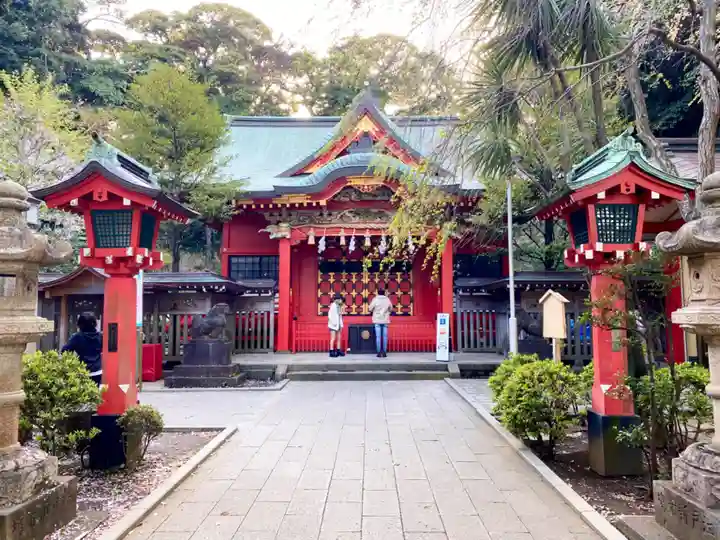 江島神社の本殿・本堂