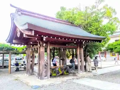 田縣神社の手水舎